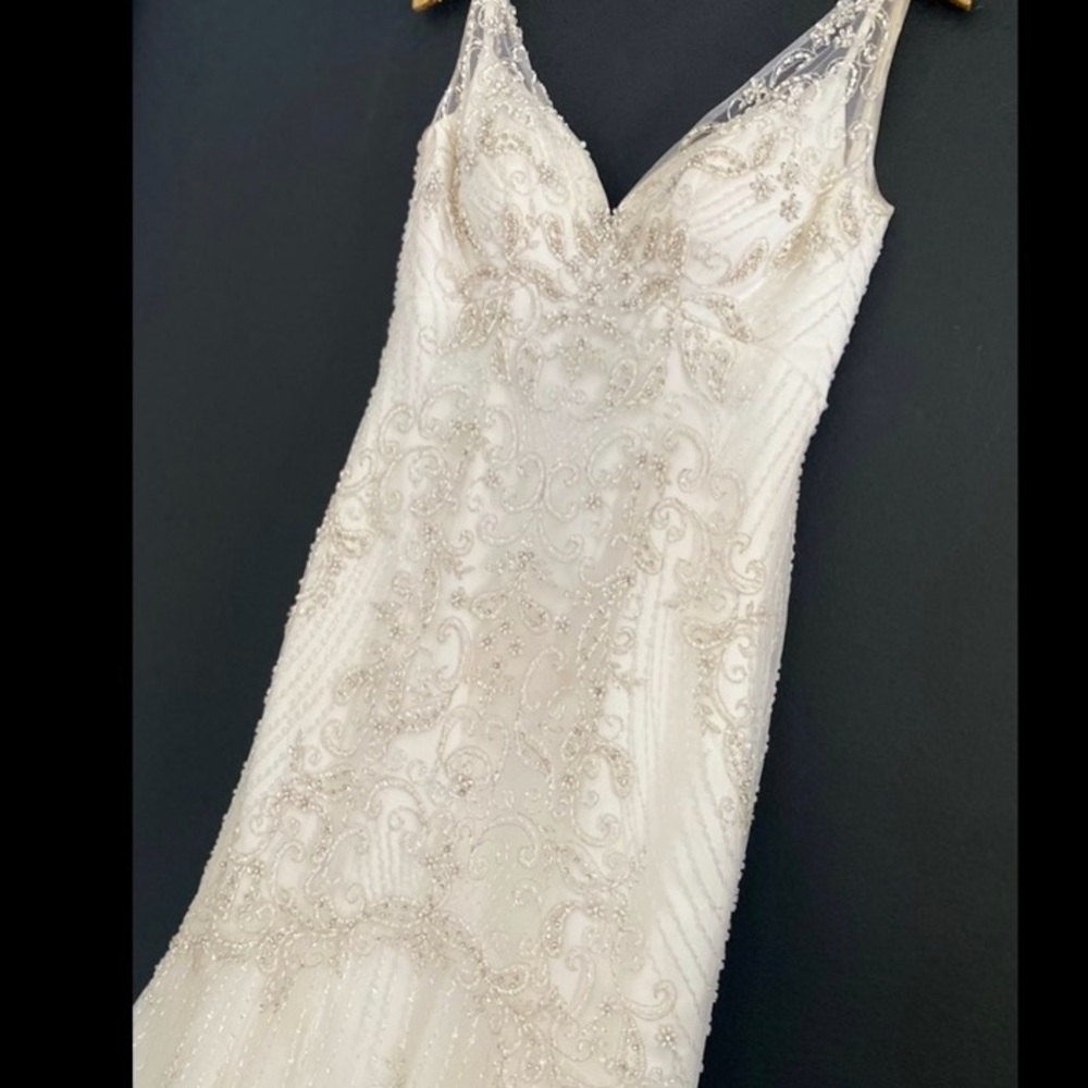 Essence of Australia style #1741 beaded wedding gown ivory